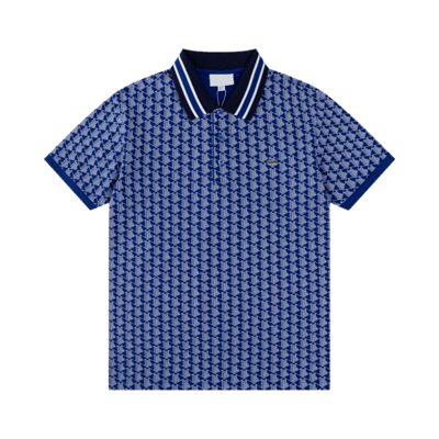 Men's Summer Business Polo Shirt LA Casual Fashion Short Sleeve Top