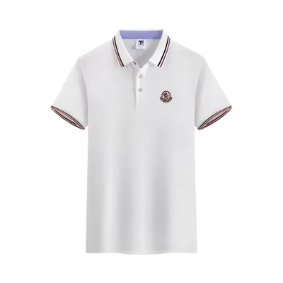 Moncler Classic Polo Shirt White
