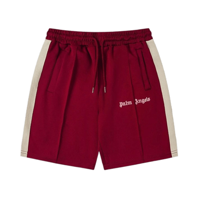 Palm Angels Classic Logo Track Shorts Red