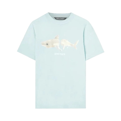 Palm Angels Teddy Bear Print Short Sleeve T-Shirt