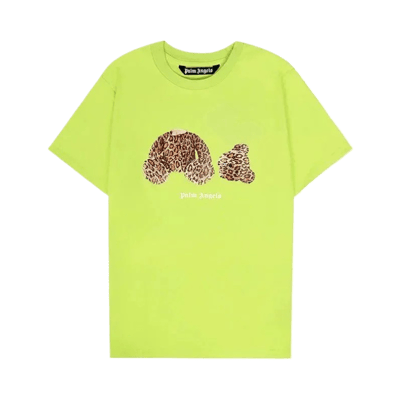Palm Angels Teddy Bear Print Short Sleeve T-Shirt