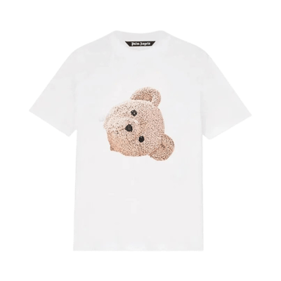Palm Angels Teddy Bear Print Short Sleeve T-Shirt