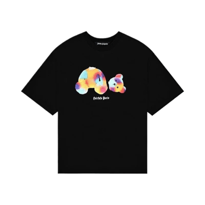 Palm Angels Teddy Bear Print Short Sleeve T-Shirt
