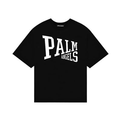Palm Angels Teddy Bear Print Short Sleeve T-Shirt