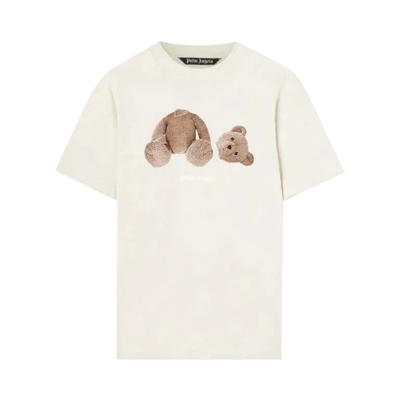 Palm Angels Teddy Bear Print Short Sleeve T-Shirt