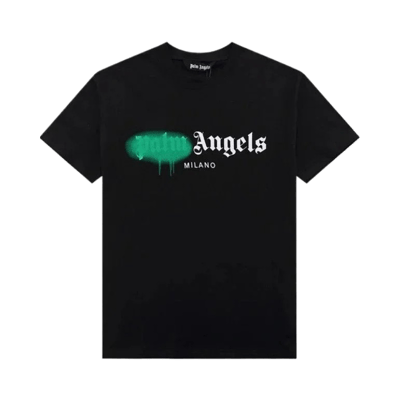 Palm Angels Teddy Bear Print Short Sleeve T-Shirt