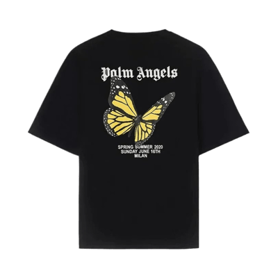 Palm Angels Teddy Bear Print Short Sleeve T-Shirt
