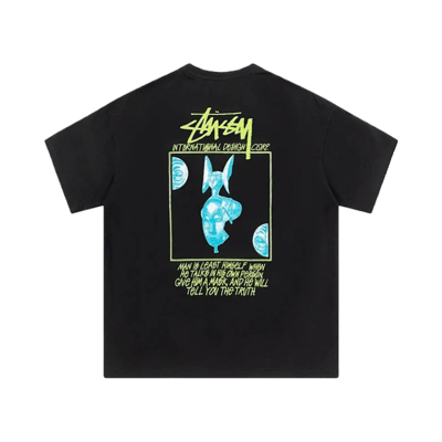Stussy Football Jersey T Shirt White Mesh Graphic Tee