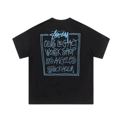 Stussy Football Jersey T Shirt White Mesh Graphic Tee