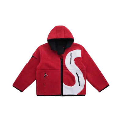 Supreme Big Logo Pellet Fleece Jacket