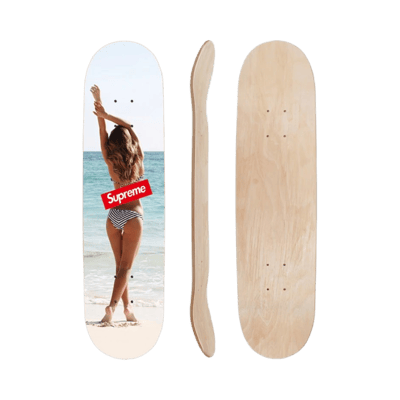 Supreme Custom Graphic Skateboard Deck Wall Art Decor