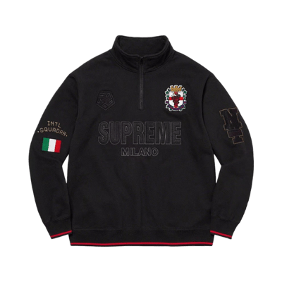 Supreme High Quality Pullover Hoodie Sweatshirt with Logo Print