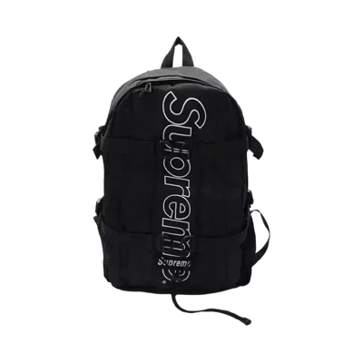 Supreme Vertical Logo Backpack - Outdoor Tactical Style Multi-Color Bag