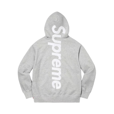 Supreme Vertical Logo Fleece Pullover Hoodie