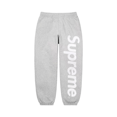 Supreme Vertical Logo Fleece Casual Pants