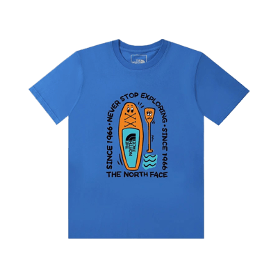 The North Face Men's Short Sleeve T-Shirt High Quality Cotton Fabric